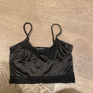 Lace crop top